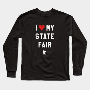 I Love My State Fair Long Sleeve T-Shirt